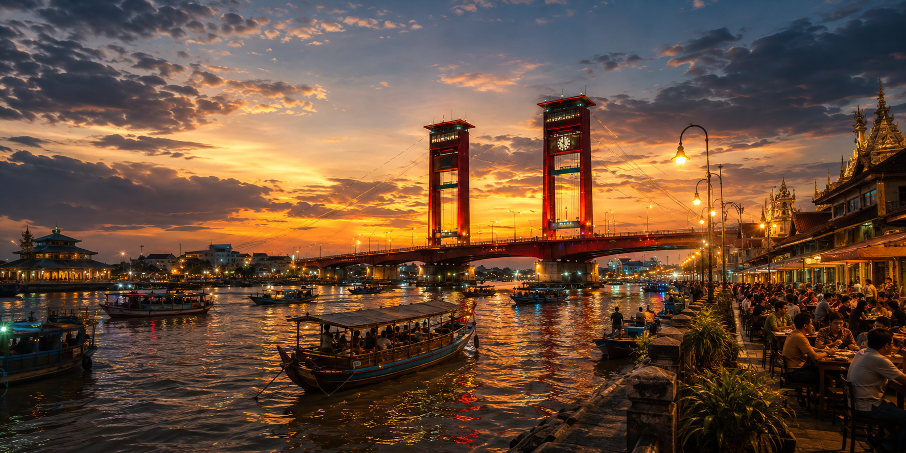 Kota Tertua Di indonesia Dengan Catatan Sejarah Dan Geografi membahas Palembang